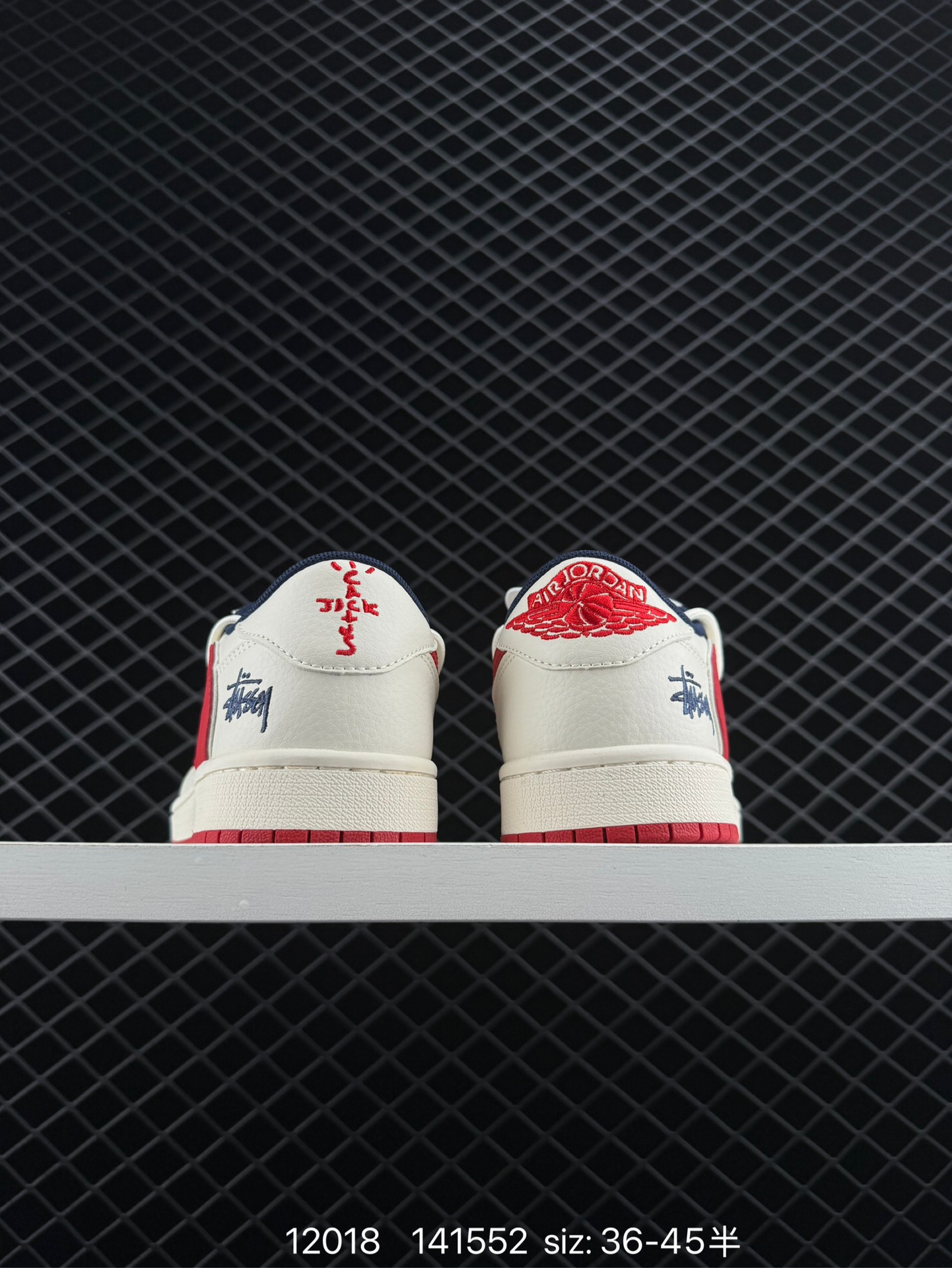 Travis Scott x Nike Air Jordan 1 Low x Stussy x Supreme